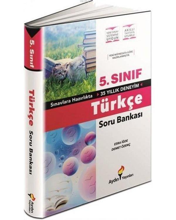5. Sınıf Türkçe Soru Bankası - Aydın Yayınları - Image 1