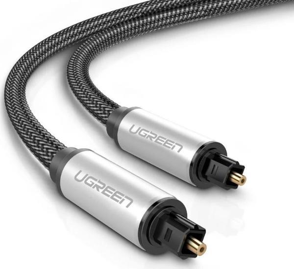 Ugreen 5.1 Dijital Toslink Optik Ses Kablosu 1.5 Metre - Image 1