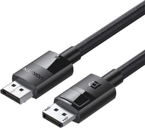 Ugreen 8K 60Hz Displayport to Displayport 1.4 Örgülü Kablo 3 Metre - Image 1