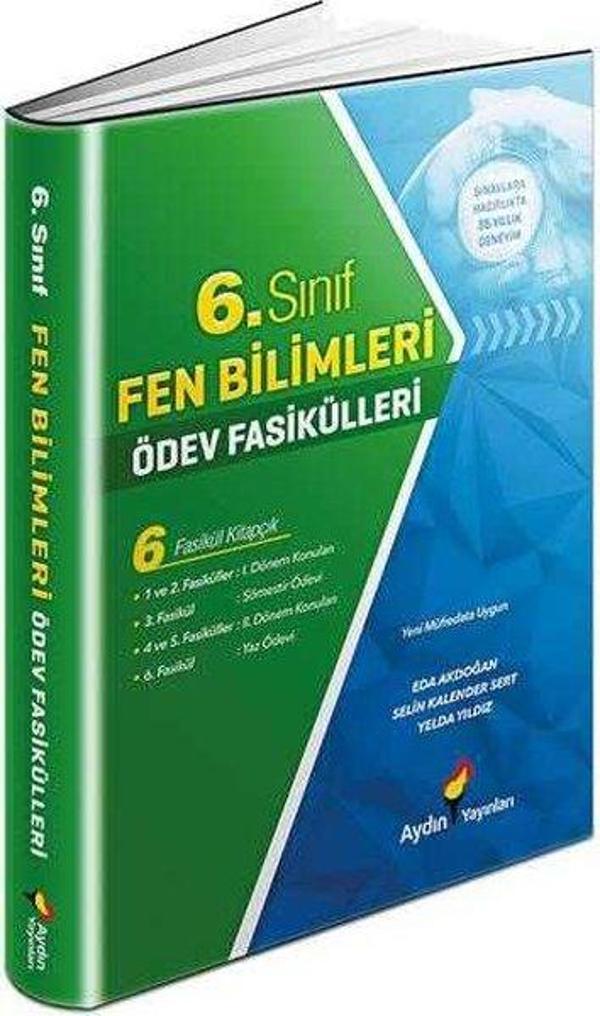 6. Sınıf Fen Bilimleri Ödev Fasikülleri - Aydın Yayınları - Image 1