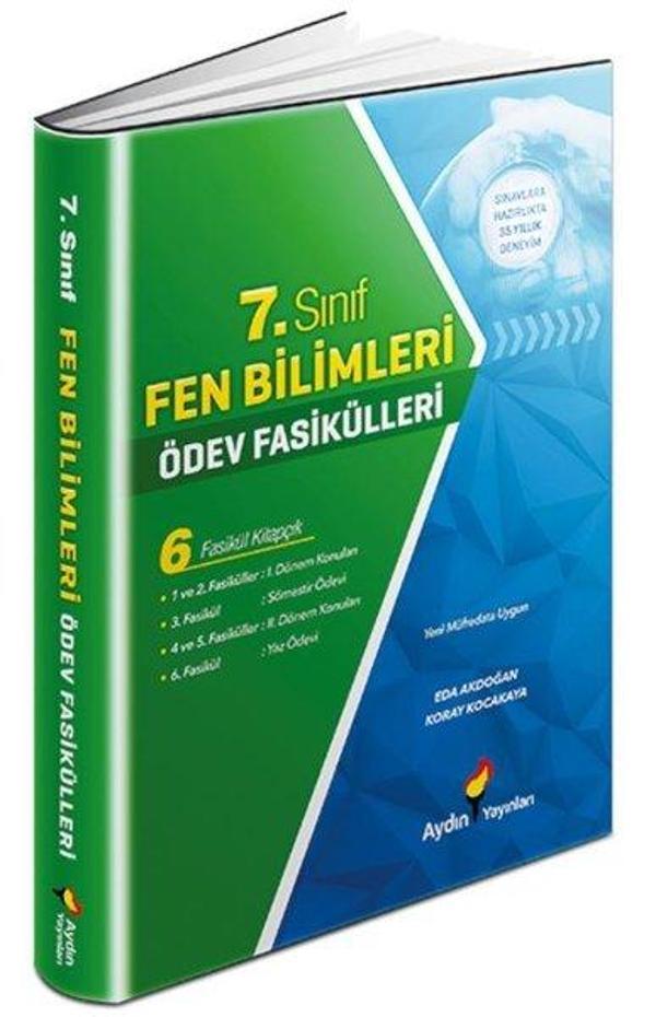 7. Sınıf Fen Bilimleri Ödev Fasikülleri - Aydın Yayınları - Image 1