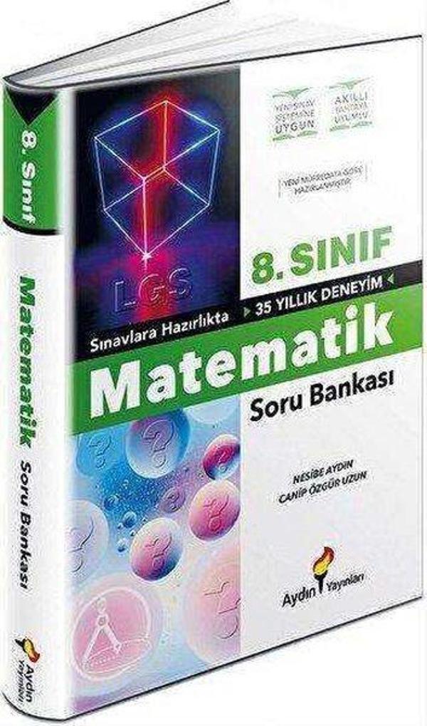 8. Sınıf LGS Matematik Soru Bankası - Aydın Yayınları - Image 1