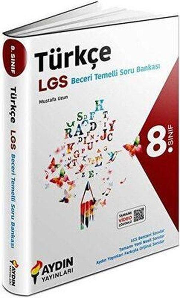8. Sınıf Türkçe Beceri Temelli Soru Bankası - Aydın Yayınları - Image 1