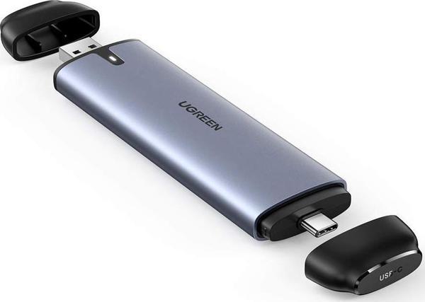 Ugreen M.2 Sata SSD NGFF USB-A USB-C 3.1 Gen 2 KEY B / B + M Disk Kutusu - Image 1
