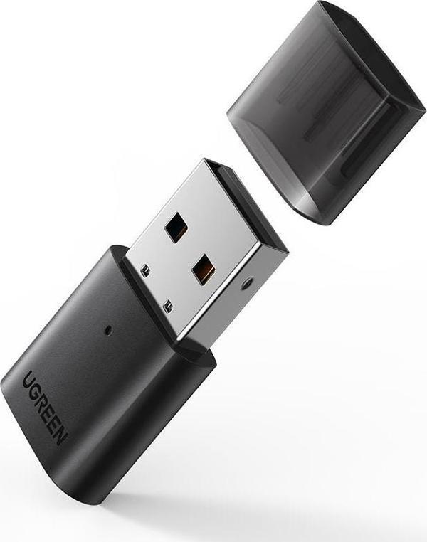Ugreen Mini USB Dongle Bluetooth 5.0 Adaptör Siyah - Image 1