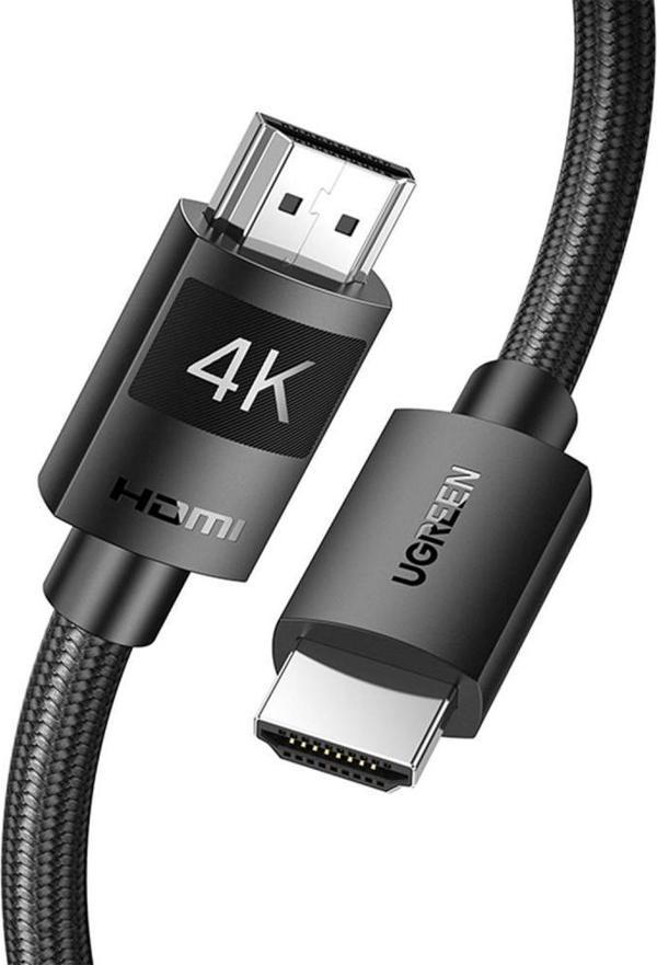 Ugreen Örgülü HDMI 2.0 4K 60Hz Görüntü Aktarım Kablosu 10 Metre - Image 1