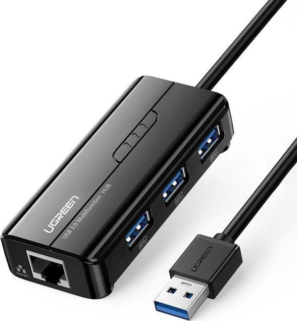 Ugreen USB 3.0 Gigabit Ethernet RJ45 Dönüştürücü USB Çoklayıcı - Image 1