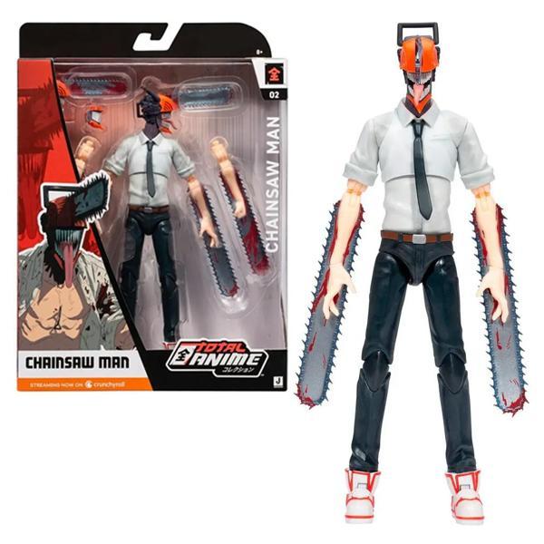 Chainsaw Man Total Anime Koleksiyon Figürü 16cm | Hareketli Eklemli Aksiyon Figür - Image 1
