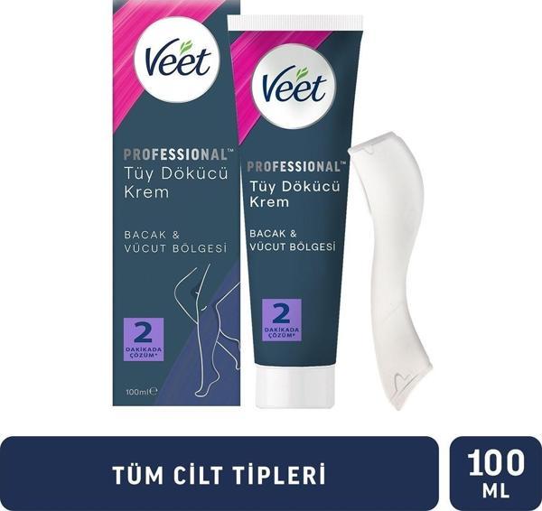 Veet Professional Tüy Dökücü Krem Normal 100 ml - Image 1