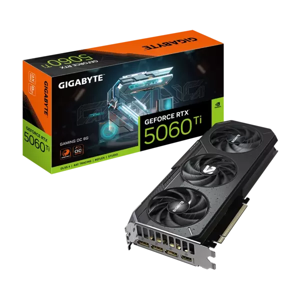 Gigabyte GeForce RTX 5060 Ti Gaming OC 8GB 128Bit GDDR7 GV-N506TGAMING OC-8GD - Image 1