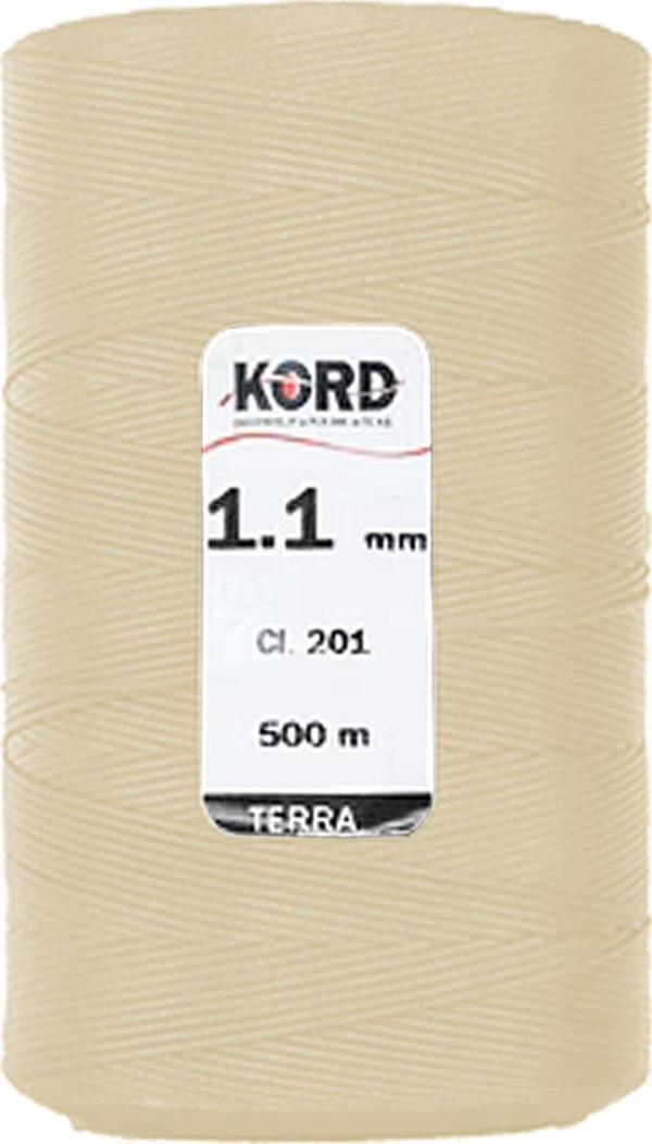 Kord Bej Rengi 1.1 mm 500 m Mumlu El Saracı ve Dikiş İpi - Image 1