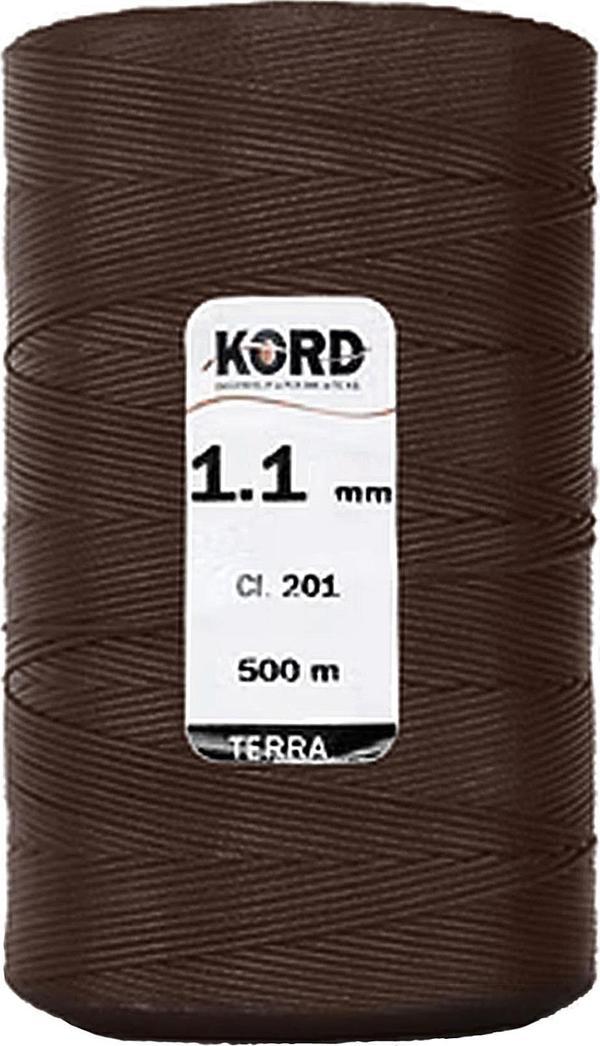 Kord Kahverengi 1.1 mm 500 m Mumlu El Saracı ve Dikiş İpi - Image 1