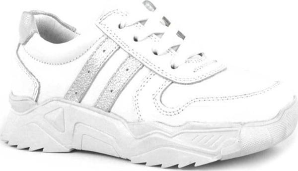 Rakerplus Hakiki Deri Kız Çocuk Sneakers Ayakkabı - Image 1