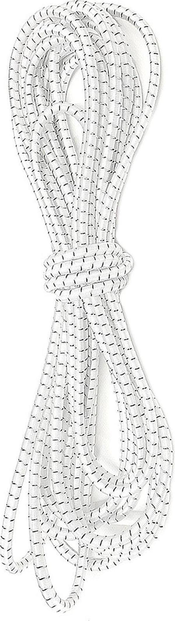Desenli Beyaz Simli 5 Metre 2 mm Yuvarlak Lastik - Image 1