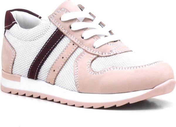 Rakerplus Hakiki Deri Günlük Pembe Kız Çocuk Spor Ayakkabı - Image 1