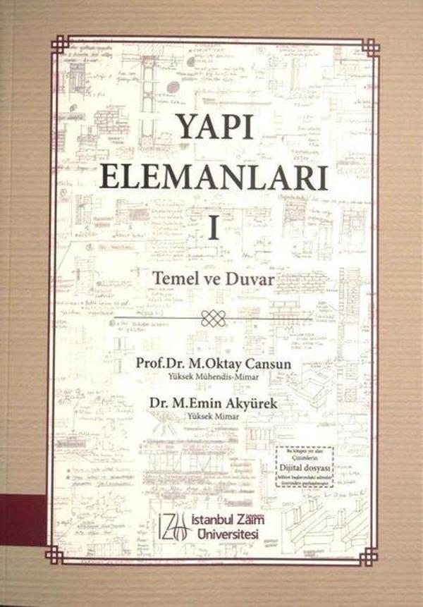 Temel ve Duvar - Yapı Elemanları 1 - İstanbul Sabahattin Zaim Üniversitesi - Image 1