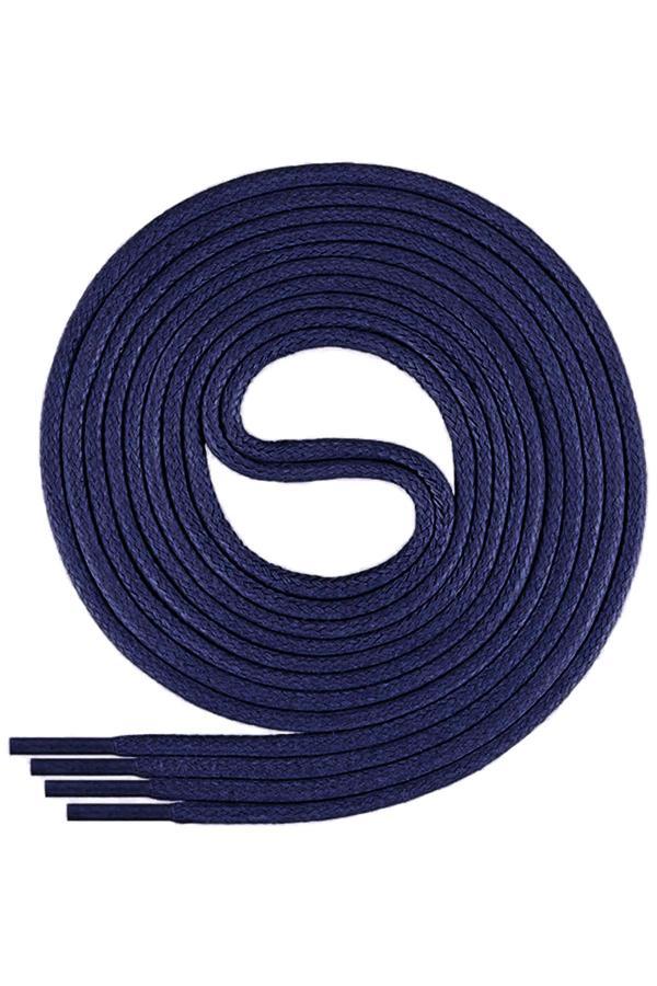110 Cm 4 MM Lacivert Yuvarlak 1 Çift Ayakkabı Bağcığı - Image 1