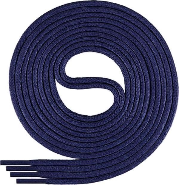 110 Cm 4 MM Lacivert Yuvarlak 1 Çift Ayakkabı Bağcığı - Image 1