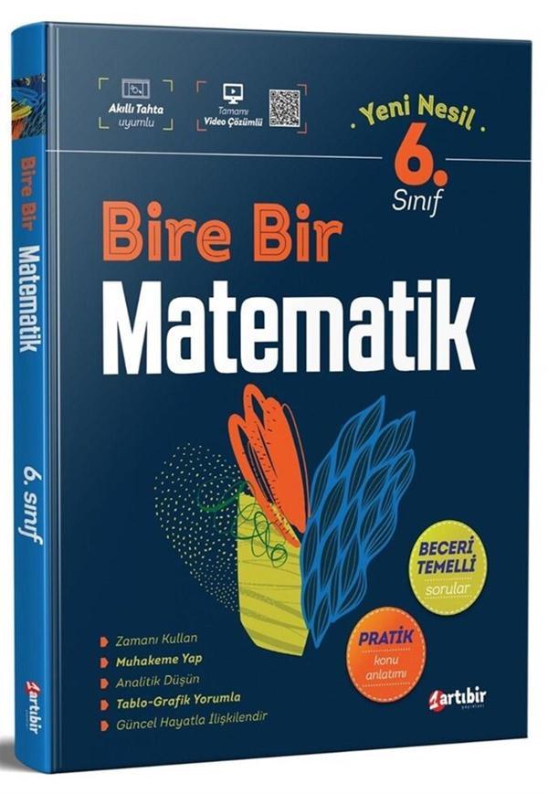 Artıbir Yayınları 6. Sınıf Birebir Matematik 0922 - Artıbir Yayınları - Image 1