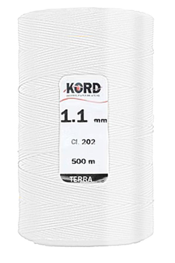 Kord Beyaz 1.1 mm 500 m Mumlu El Saracı ve Dikiş İpi - Image 1