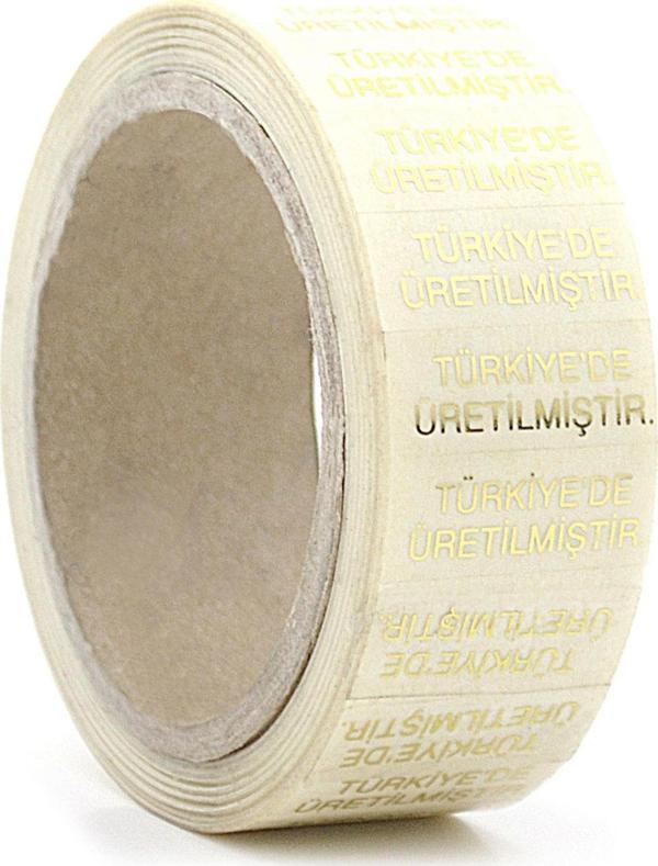 Türkiye’de Üretilmiştir Etiketi - Image 1