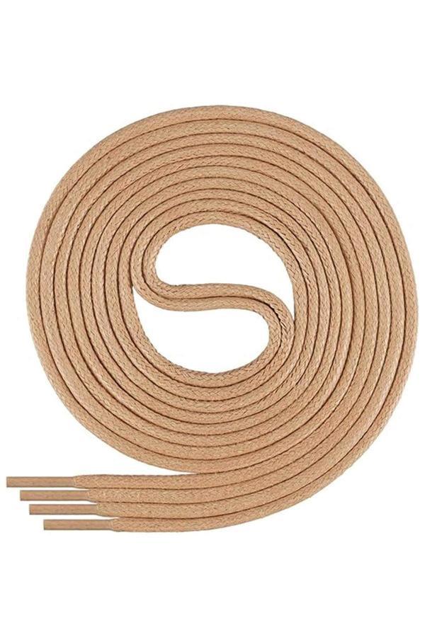 100 Cm 4 MM Vizon Yuvarlak 1 Çift Ayakkabı Bağcığı - Image 1