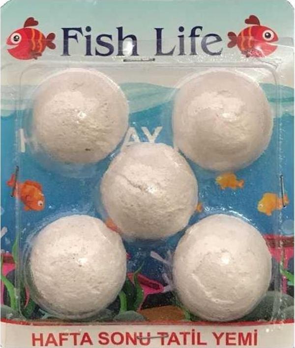 Fish Lıfe Tatil Yemi 5'li - Image 1