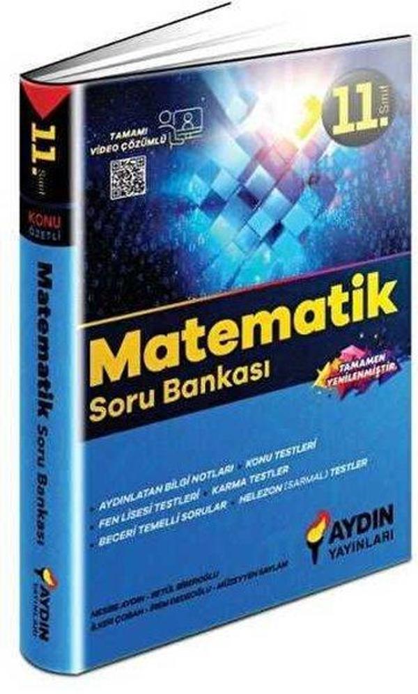 11. Sınıf Matematik Konu Özetli Soru Bankası - Aydın Yayınları-Eğitim - Image 1