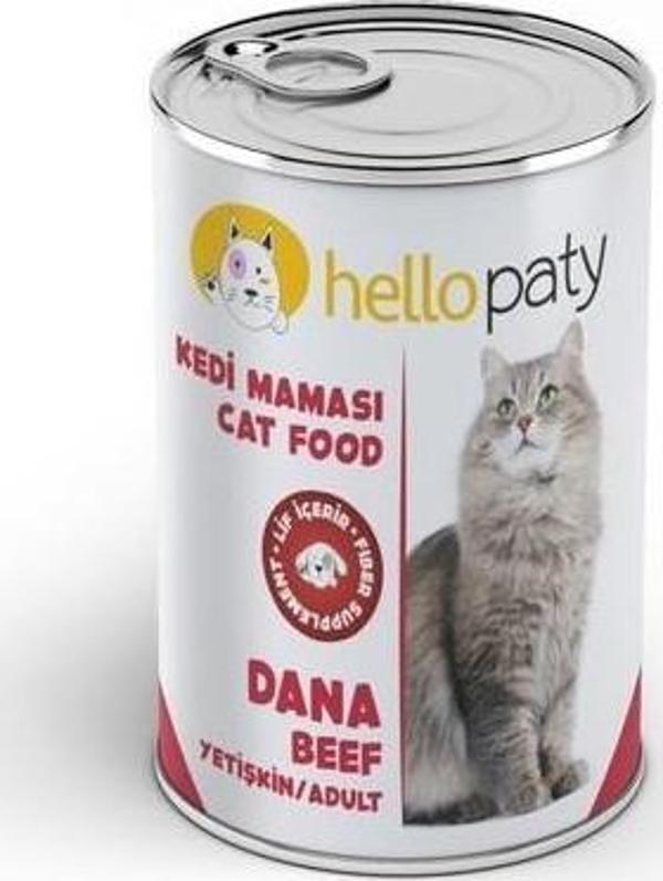 Hello Patty Dana Etli Kedi Konservesi 415gr - Image 1