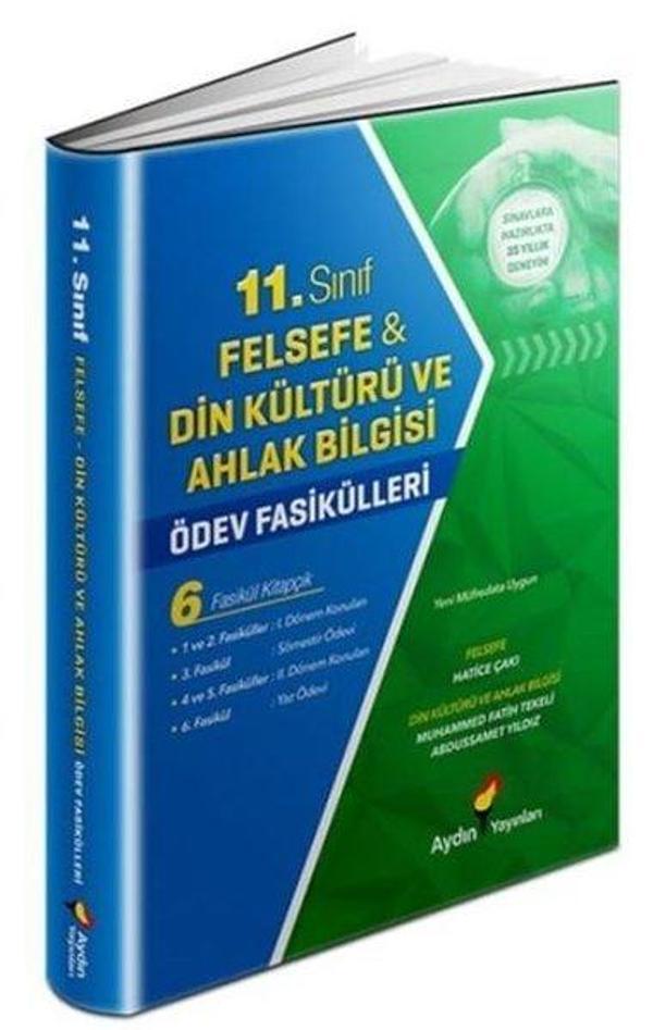 11. Sınıf Felsefe Din Kültürü ve Ahlak Bilgisi Ödev Fasikülleri - Aydın Yayınları-Eğitim - Image 1