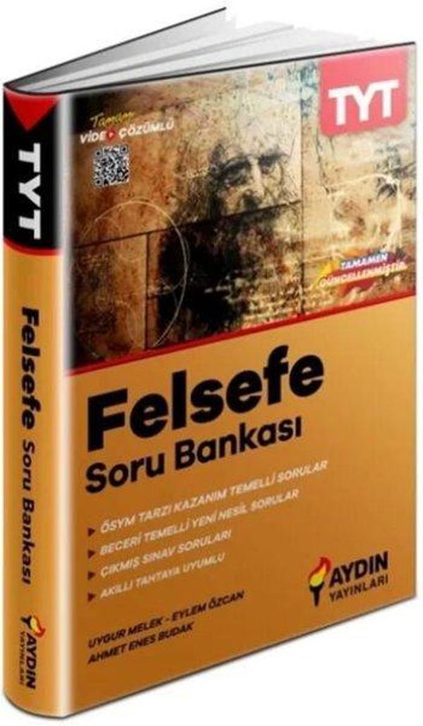 TYT Felsefe Soru Bankası - Aydın Yayınları-Eğitim - Image 1