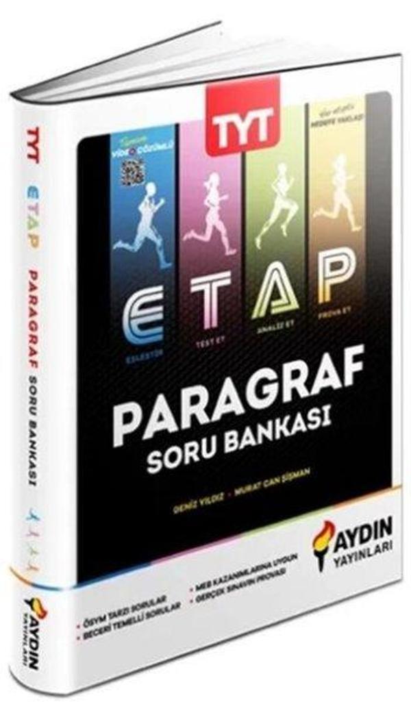 TYT Paragraf ETAP Soru Bankası - Aydın Yayınları-Eğitim - Image 1