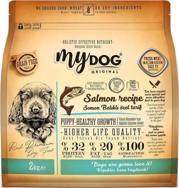 Mydog Original Tahılsız Puppy Somonlu Yavru Köpek Maması 2 Kg - Image 1