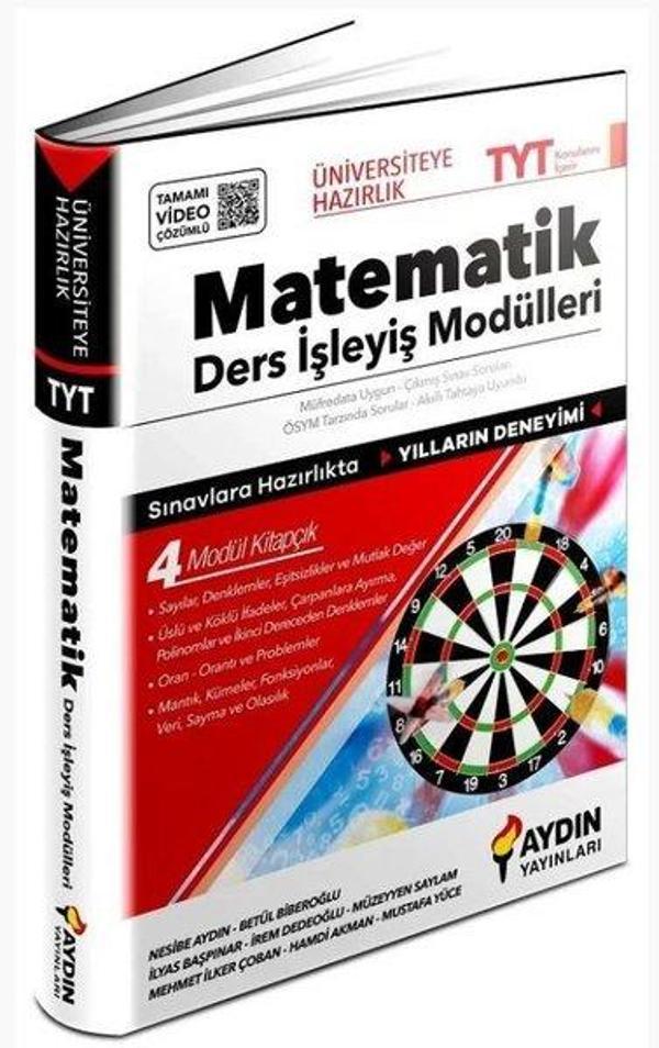 TYT Matematik Ders İşleyiş Modülleri - Aydın Yayınları-Eğitim - Image 1