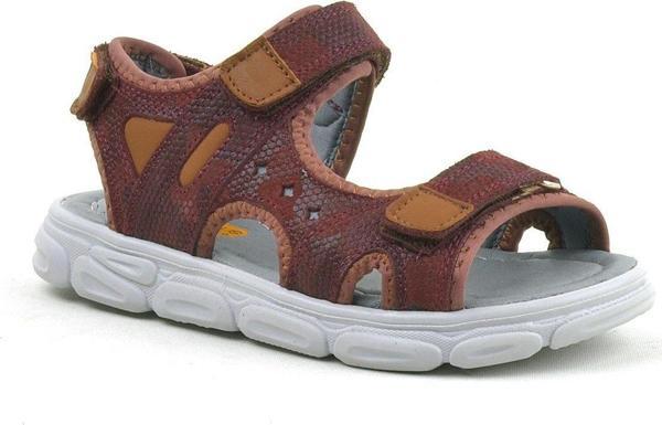 Rakerplus Flint Hakiki Deri Bordo Çocuk Sandalet - Image 1