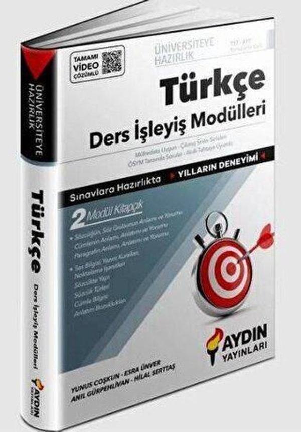 TYT Türkçe Ders İşleyiş Modülleri - Aydın Yayınları-Eğitim - Image 1