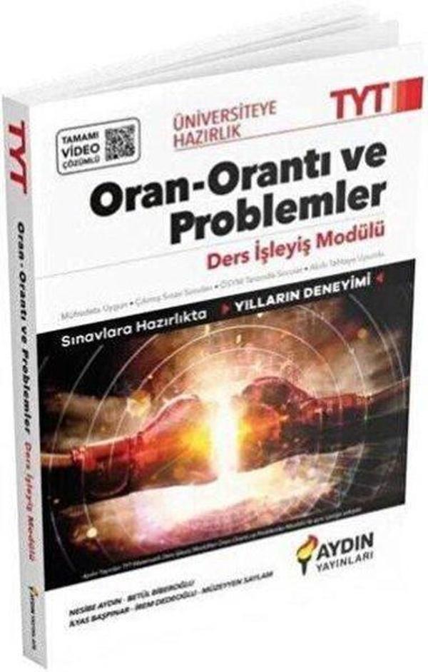 TYT Oran Orantı ve Problemler Ders İşleyiş Modülü - Aydın Yayınları-Eğitim - Image 1
