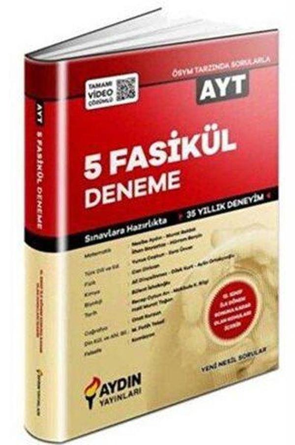 AYT 5 Fasikül Deneme - Aydın Yayınları-Eğitim - Image 1