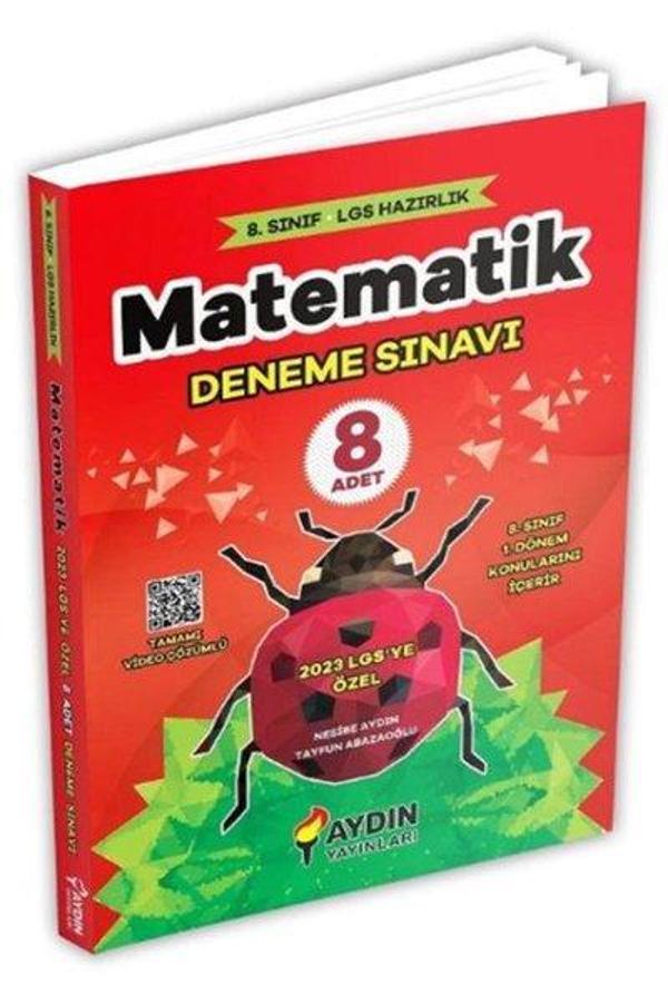 LGS Matematik 8 Deneme - Aydın Yayınları-Eğitim - Image 1