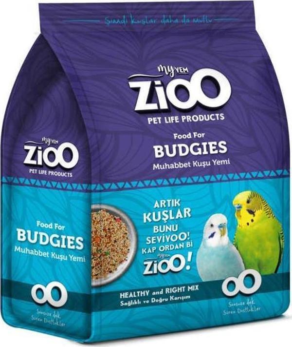 Myyem Zioo Muhabbet Kuşu Yemi 400 gr - Image 1