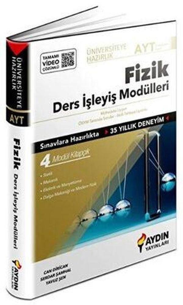 AYT Fizik Ders İşleyiş Modülleri - Aydın Yayınları-Eğitim - Image 1