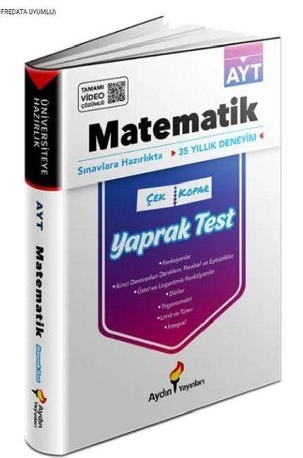 AYT Matematik Yaprak Testler - Aydın Yayınları-Eğitim - Image 1