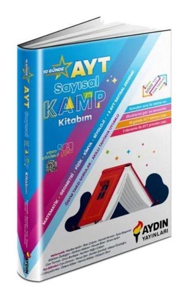 AYT Sayısal Kamp Kitabı - Aydın Yayınları-Eğitim - Image 1