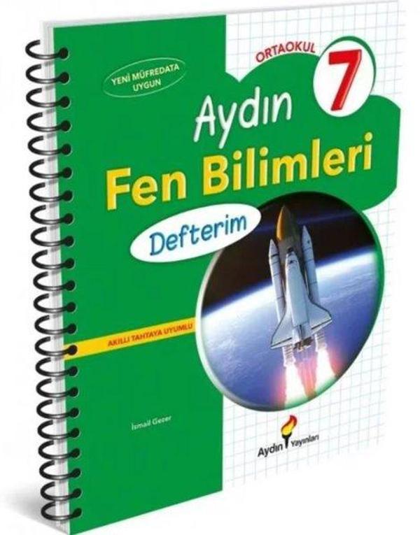 7. Sınıf Fen Bilimleri Defterim - Aydın Yayınları-Eğitim - Image 1