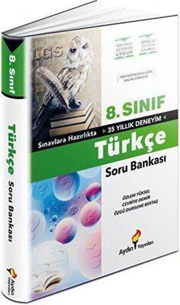 8. Sınıf Türkçe Soru Bankası - Aydın Yayınları-Eğitim - Image 1