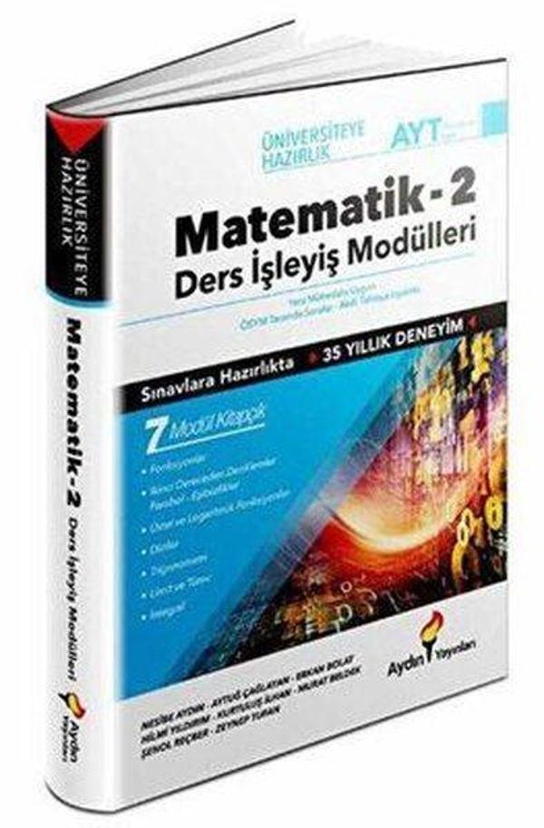 AYT Matematik Ders İşleyiş Modülleri 2. Kitap - Aydın Yayınları-Eğitim - Image 1
