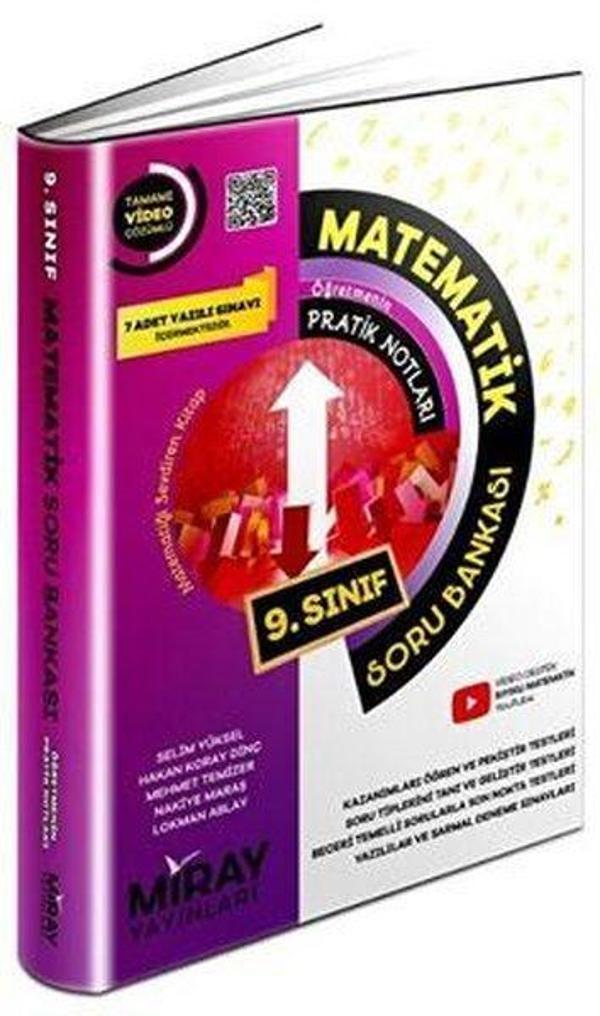 9. Sınıf Matematik Soru Bankası - Miray Yayınları - Image 1
