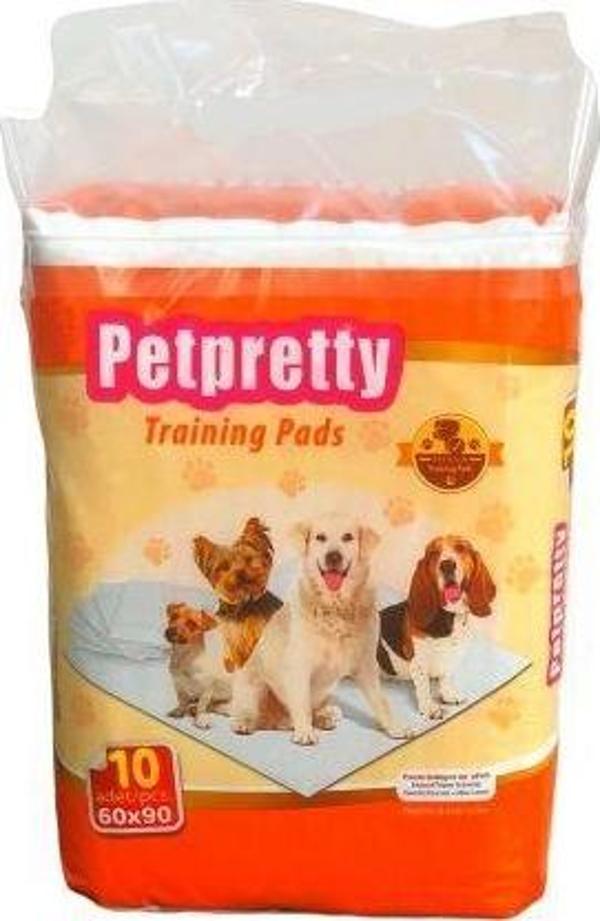 Petpretty Kokusuz Köpek Çiş Pedi 90x60 cm 10 lu - Image 1
