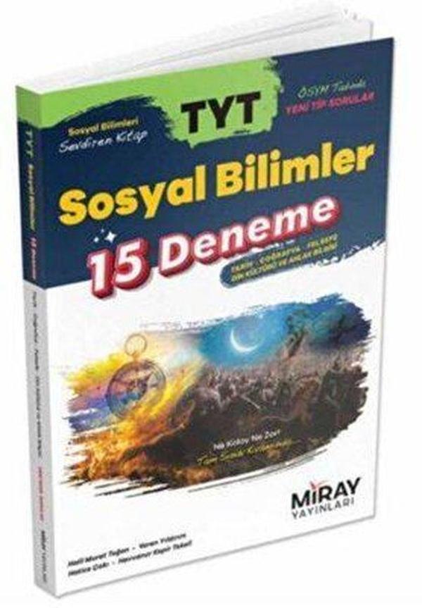 TYT Sosyal Bilimler 15 Deneme - Miray Yayınları - Image 1