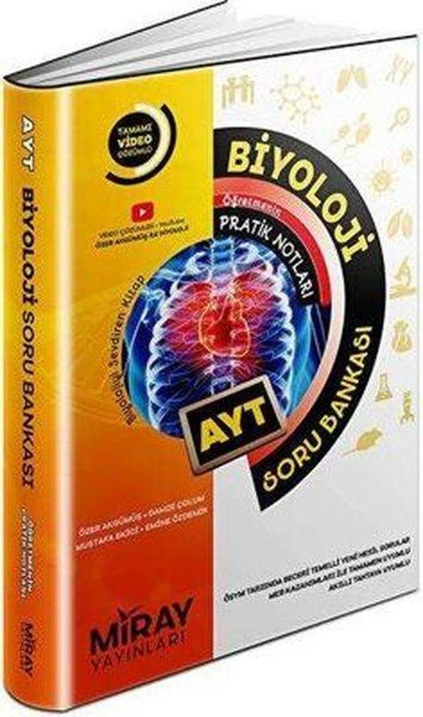AYT Biyoloji Soru Bankası - Miray Yayınları - Image 1